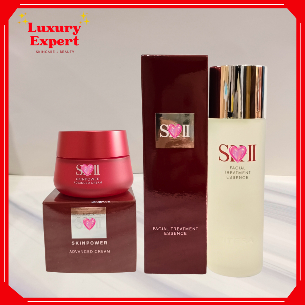 SKII SK-II SK2 FTE 230ml + Skinpower Advanced Cream 50gr | Facial Treatment | PAKET FULL SIZE
