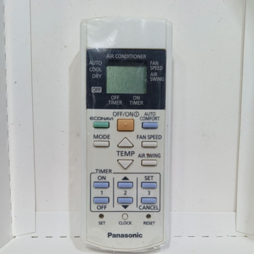 remote AC panasonic econavi auto compot original