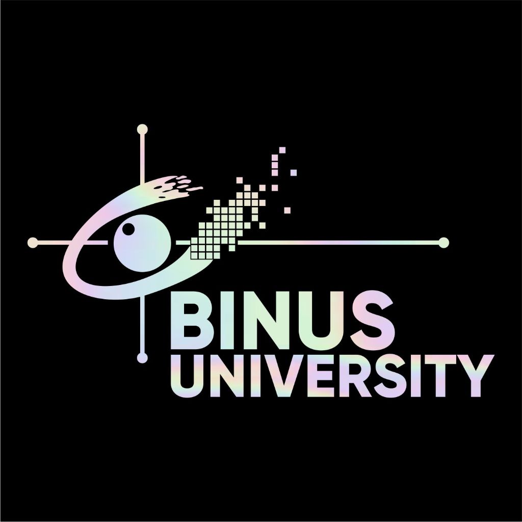 Binus university stiker cutting kampus