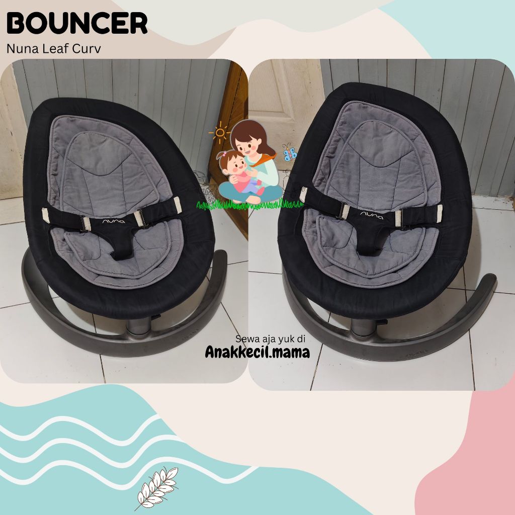 Sewa Bouncer Nuna leaf curv