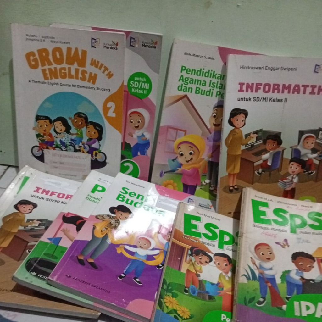 Esps untuk SD kelas 2 Erlangga