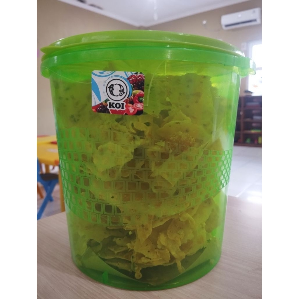 PEYEK HOMEMADE KEMASAN TOPLES 5 LITER