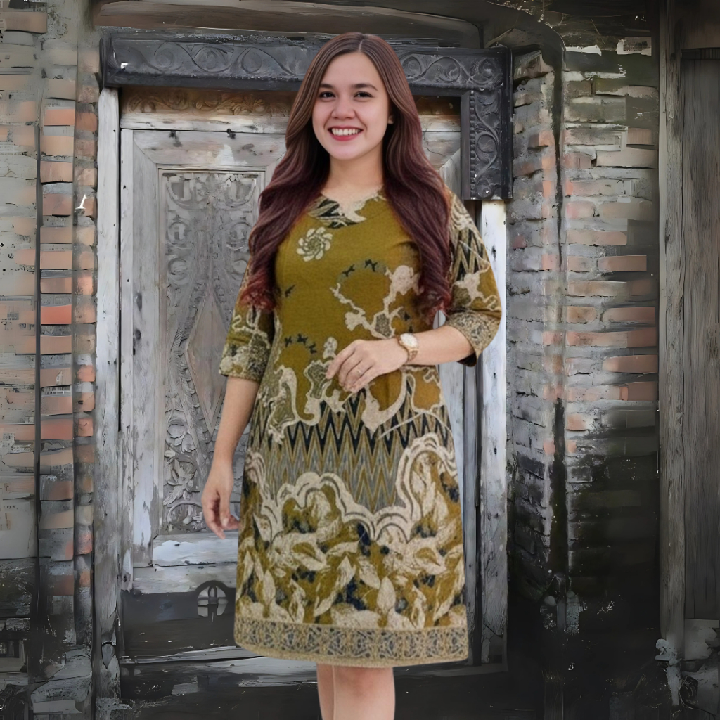 Batik Couple Pesta / Baju Pasangan untuk Acara Wisuda / Seragam Batik Kantor Pria dan Wanita