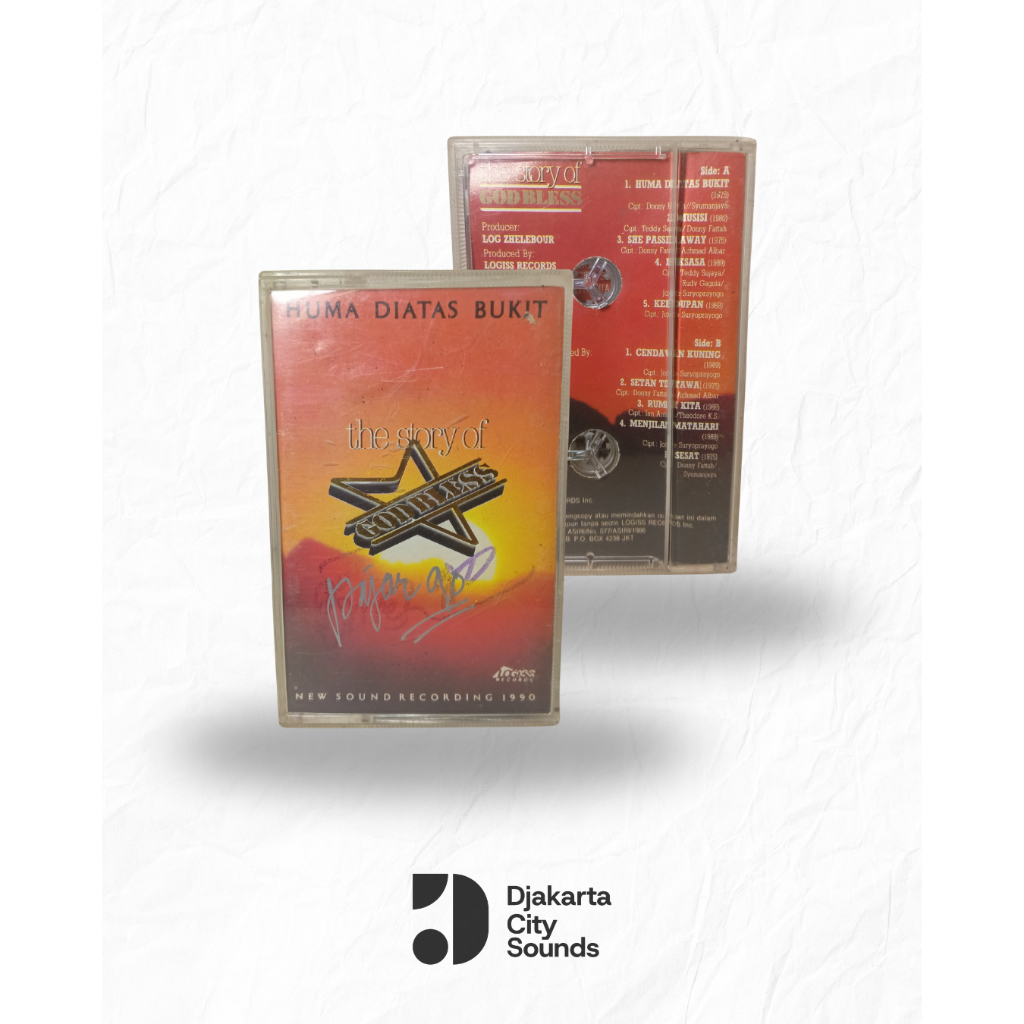 Kaset PIta God Bless Huma Diatas Bukit