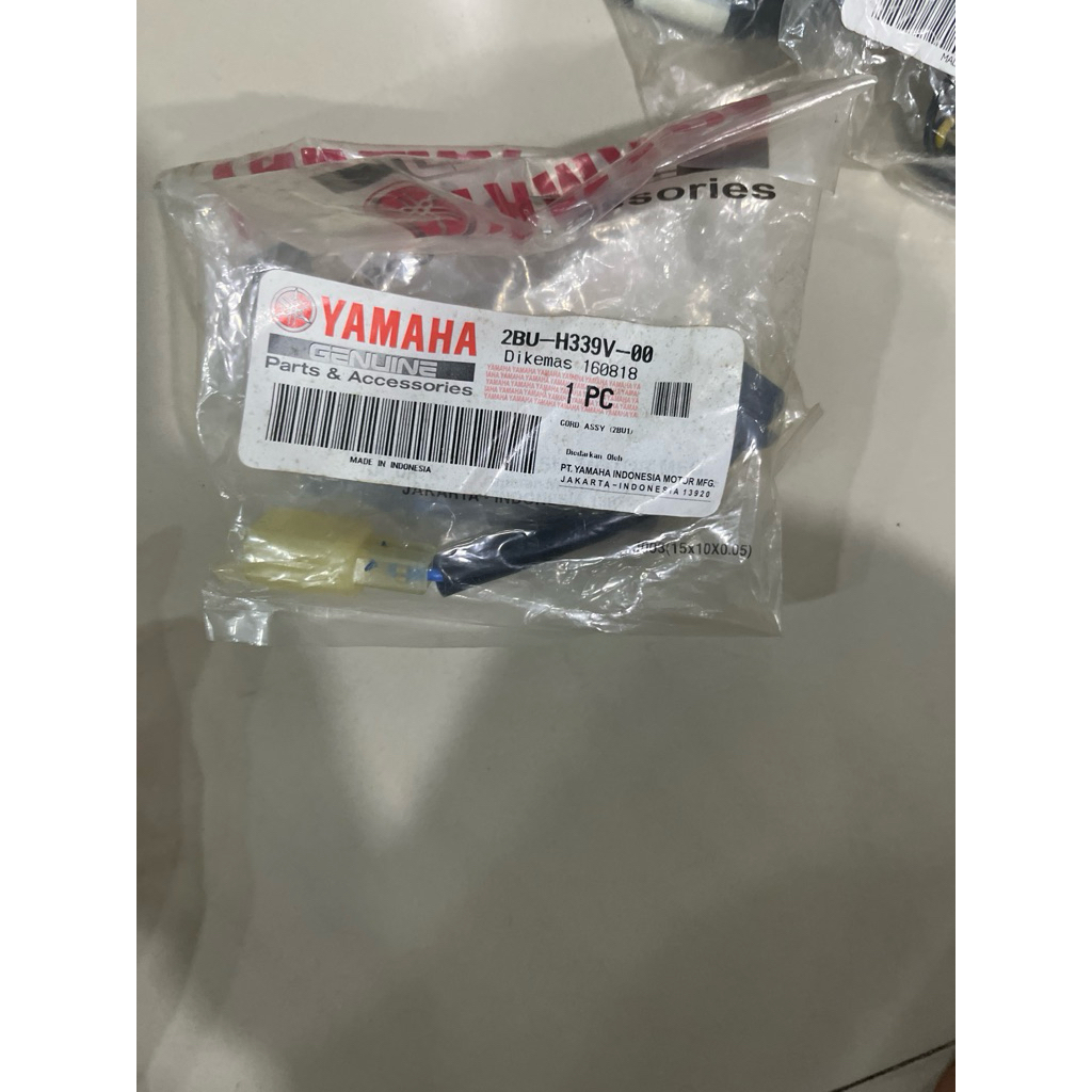 TERBARU SOCKET LAMPU/CORD ASSY (2BU1) X-RIDE 125 2BU-H339V-00