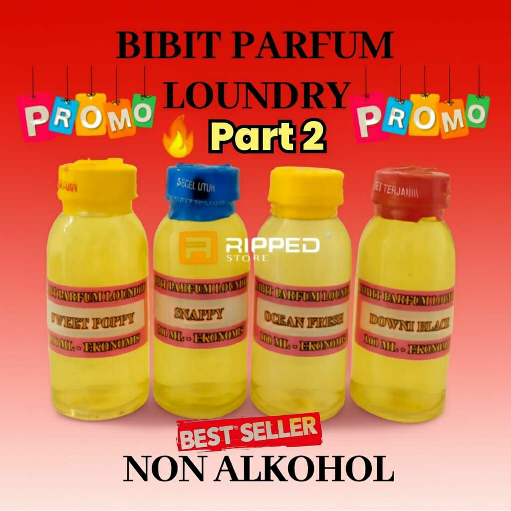 Bibit Parfum Laundry Murni 100ml Termurah || Terlaris