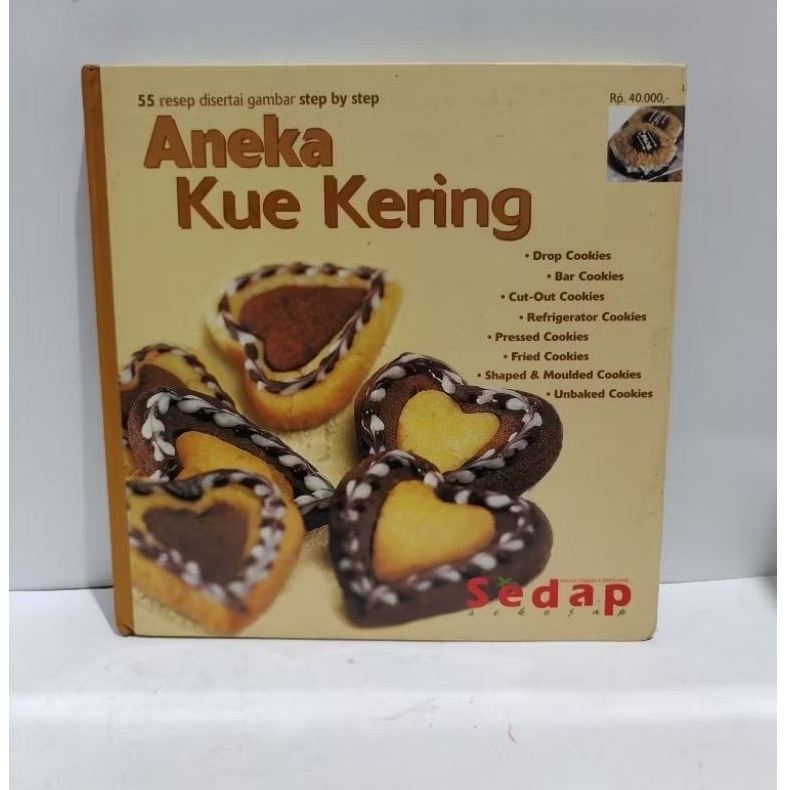 ANEKA KUE KERING 55 RESEP Disertai Gambar step by step - SEDAP