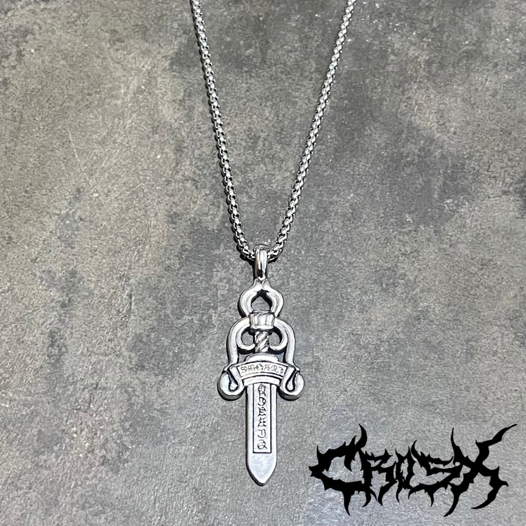 BUCI CH NECKLACE / STAR CROSS NECKLACE KALUNG BINTANG KALUNG SALIB DOUBLE LAYER NECKLACE RANTAI OVAL