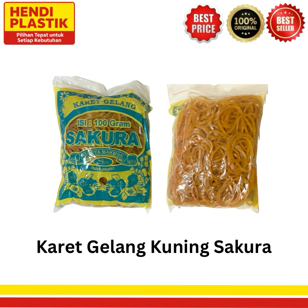 Karet Gelang Sakura 100 gram