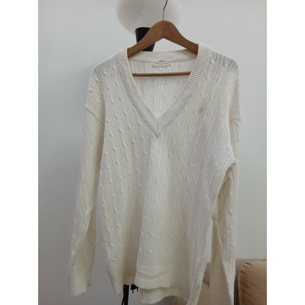 Sweater kepang (Preloved)