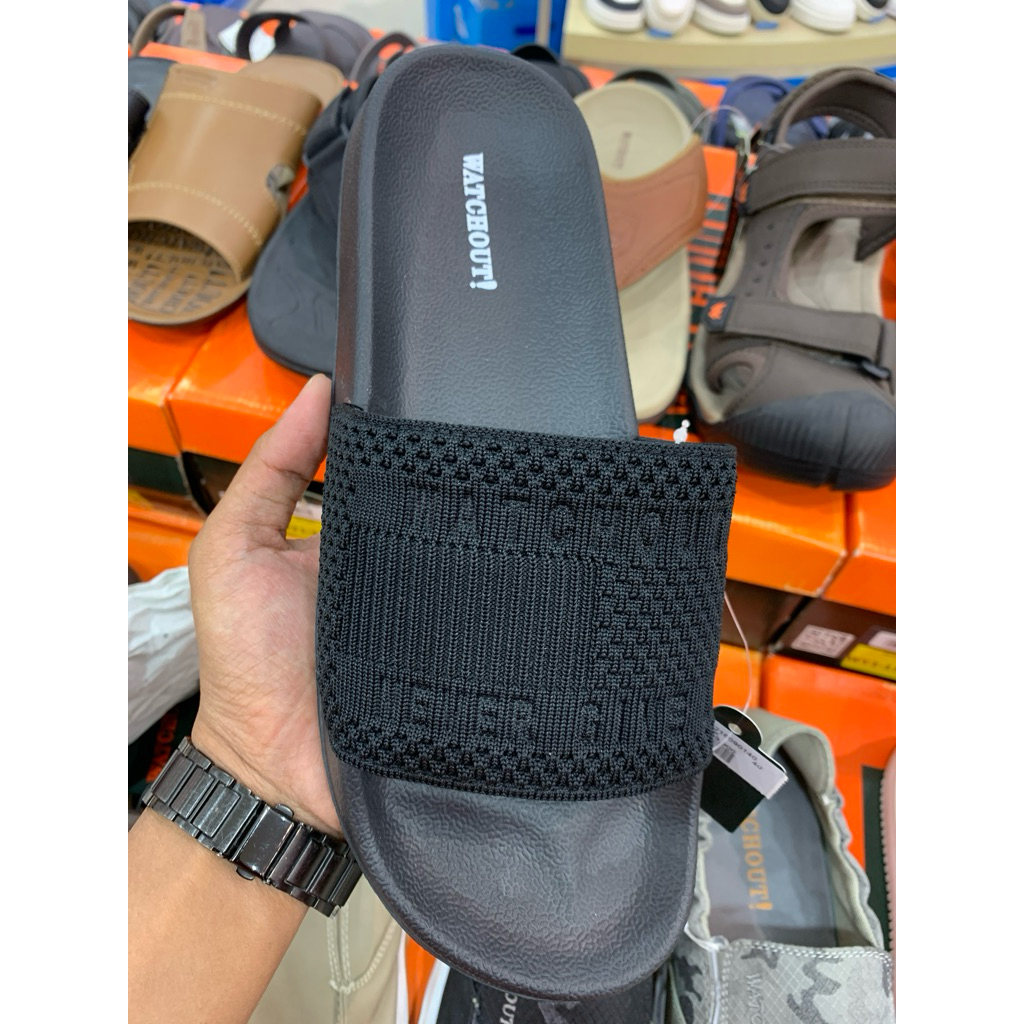 Sandal slip in by:WATCHOUT