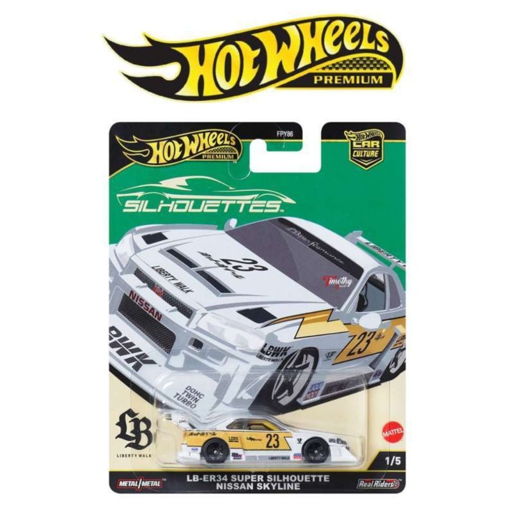 HOTWHEELS LB-ER34 SUPER SILHOUETTE NISSAN SKYLINE