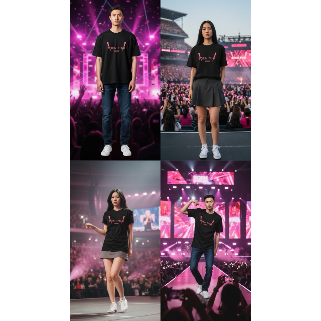 Kaos blackpink / jisoo jennie lisa rose blackpink