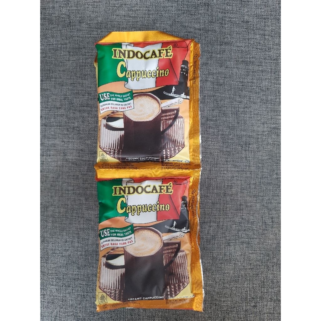 Indocafe Cappucino Isi 10 Sachet