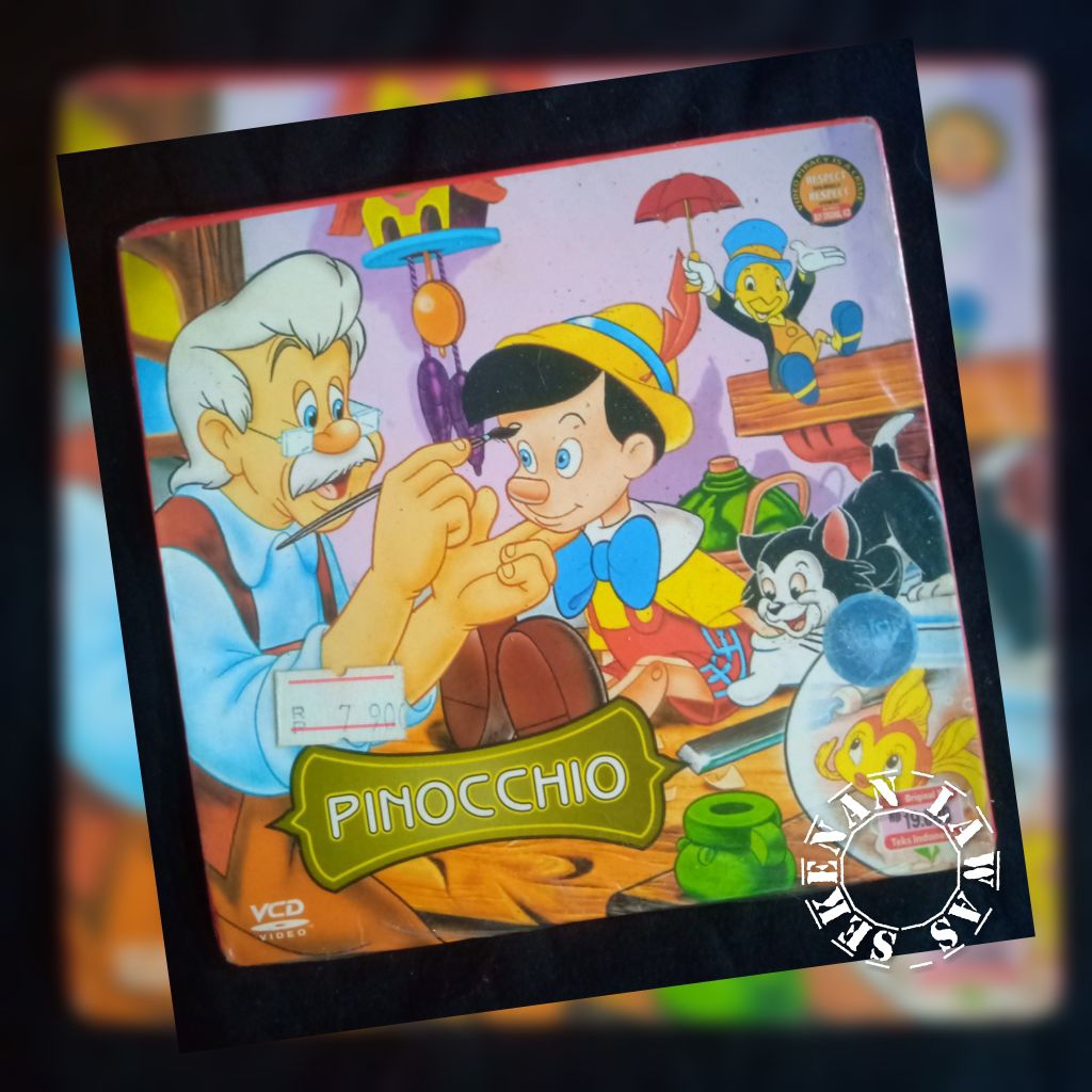 VCD Pinocchio / Original / Teks Indonesia (SEGEL)