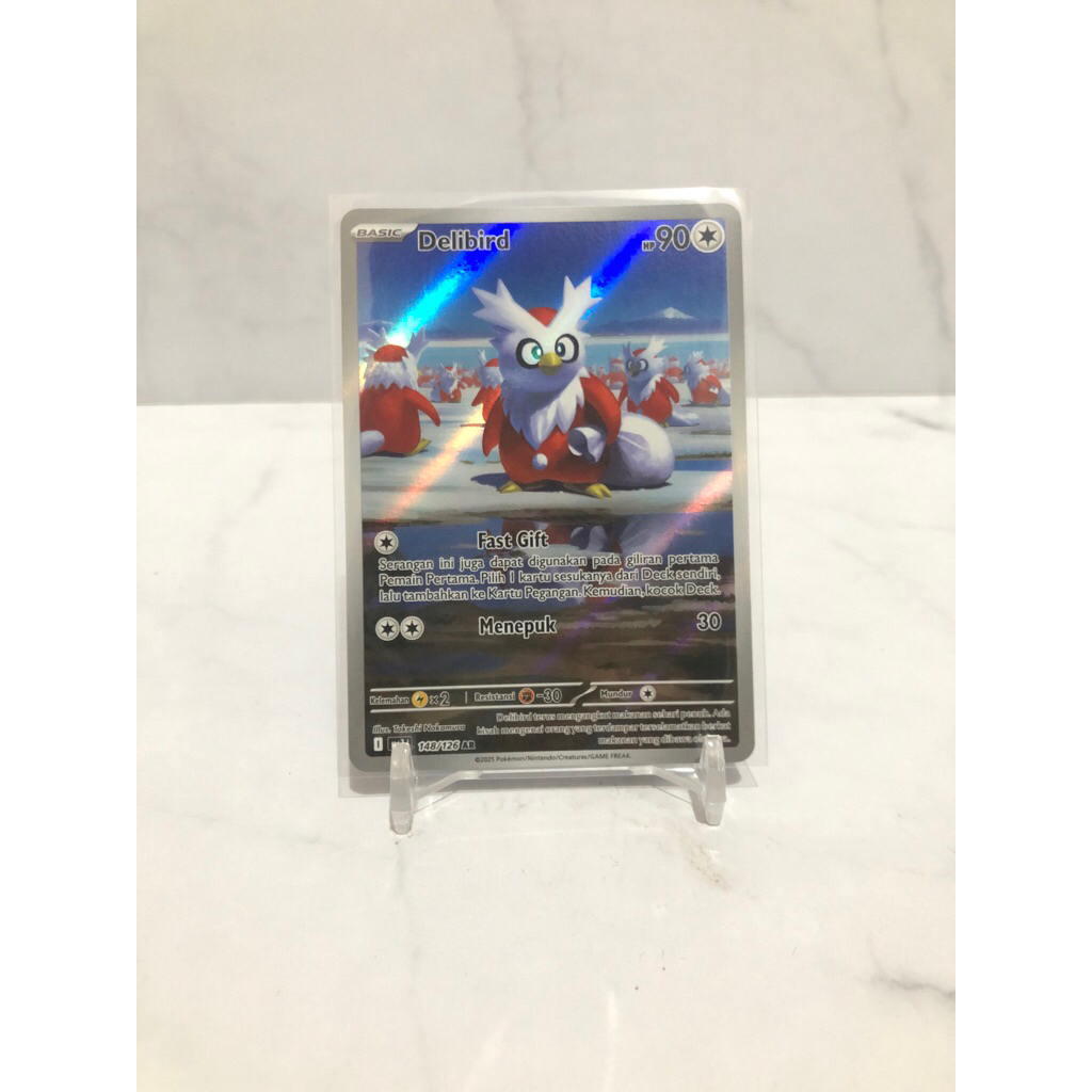 delibird AR pokemon tcg indonesia