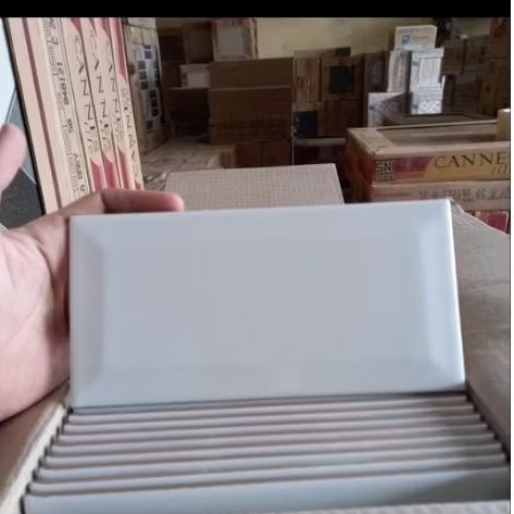 Keramik Mulia signature 10x20 subway bevel white