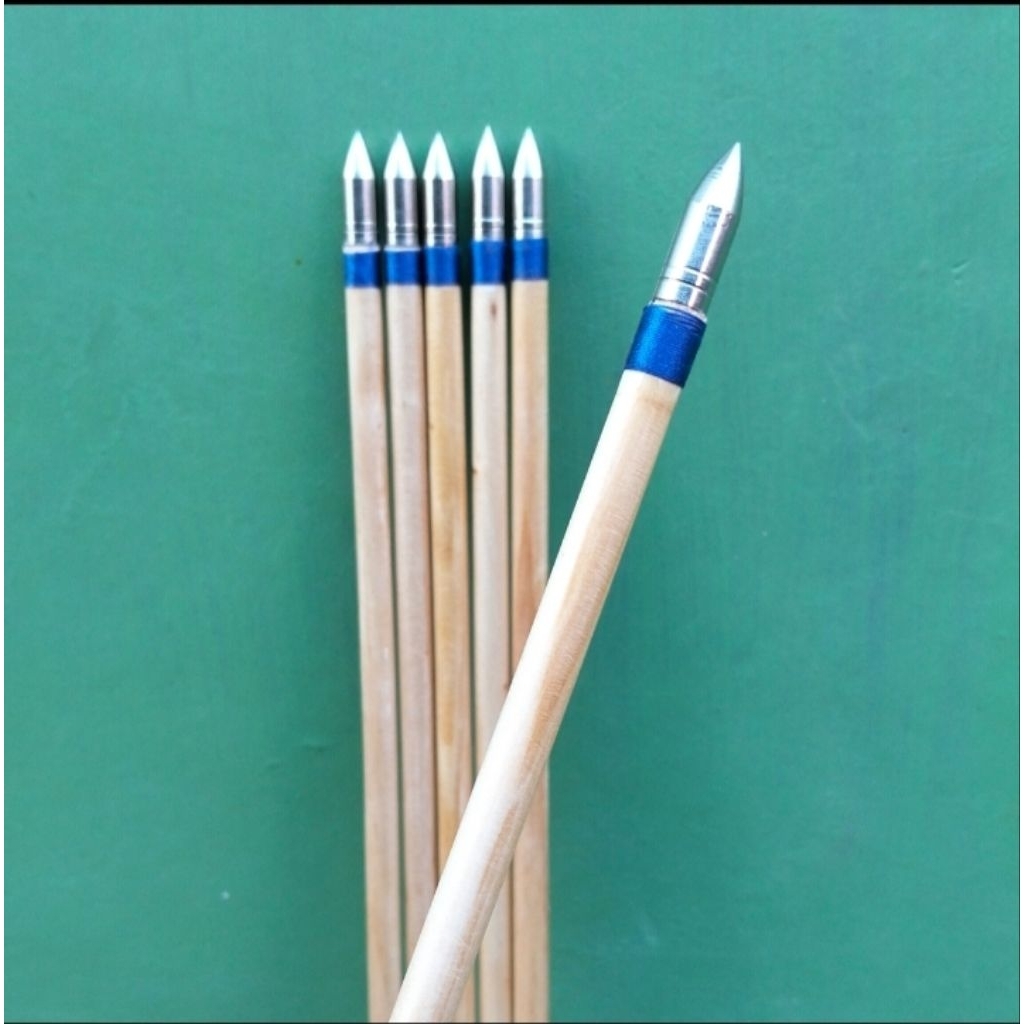 shaft spruce shaft pinus sortir sudah self nock dan terpasang point