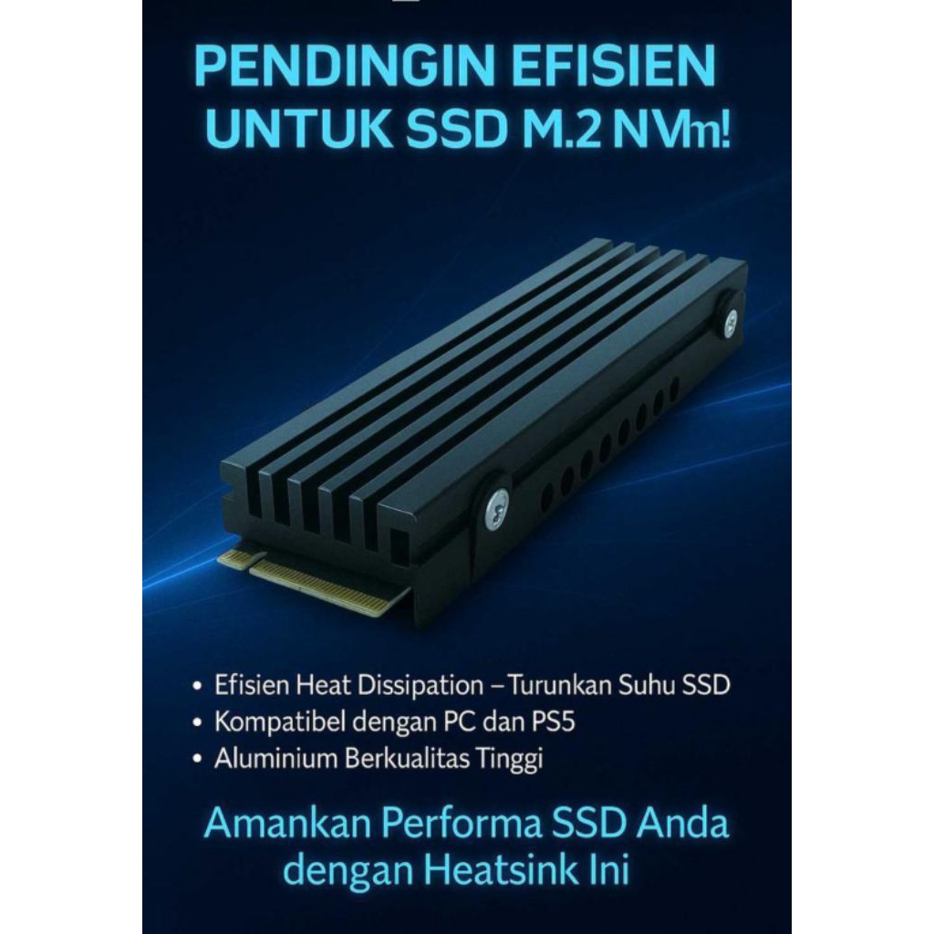 Heatsink SSD M2 NVMe NGFF Jeyi Cold-007