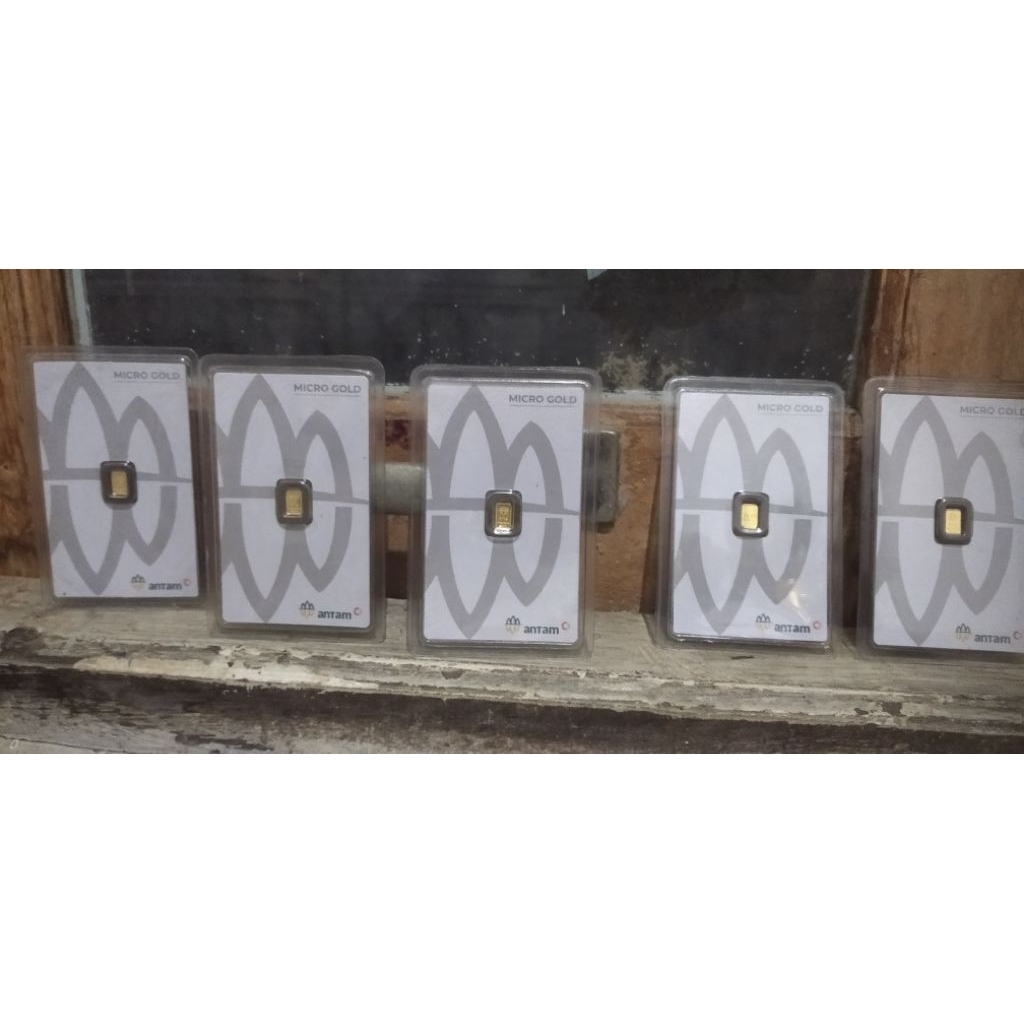 Emas Logam Mulia Antam 0,1 Gram