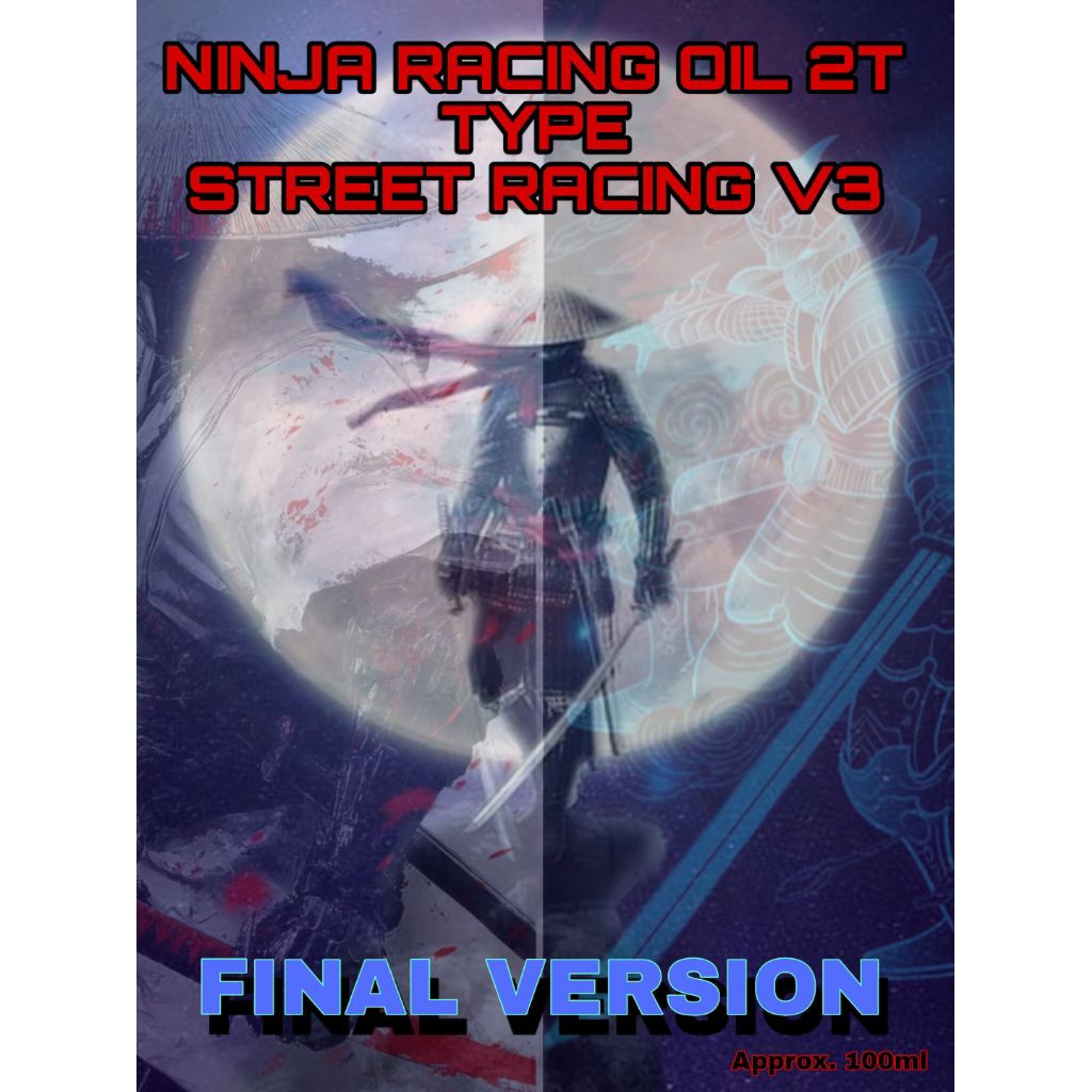New Ninja Racing OiL 2T type Street Racing v3 2026 Repack 250ml