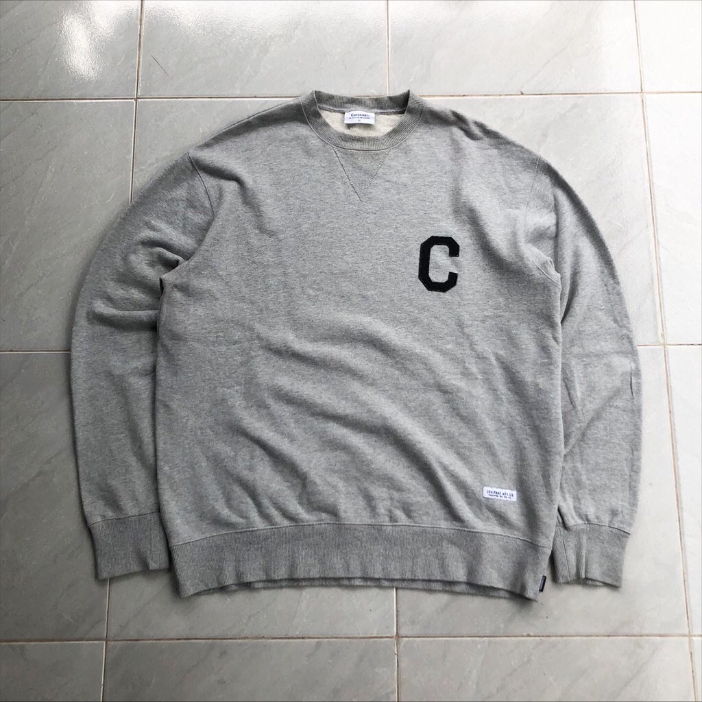 SWEATSHIRT COVERNAT LOGO C GREY