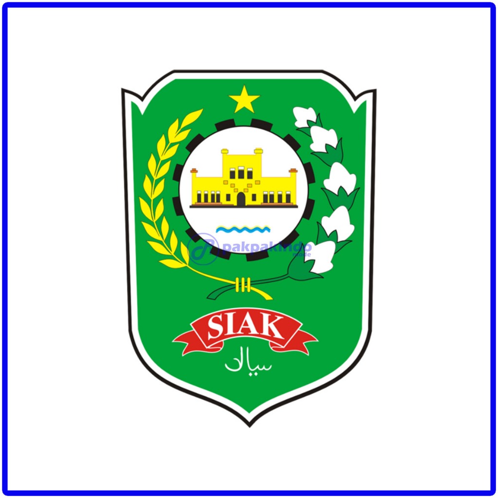 LOGO BORDIR PEMDA PEMKAB SIAK RIAU KAMPAR BENGKALIS  DLL EMBLEM/ LAMBANG / ATRIBUT/ ASN PNS/ KORPRI 