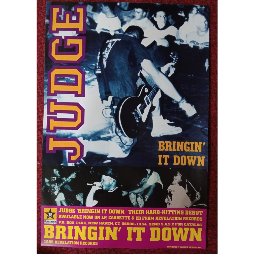 [poster band] Judge Bring It Down