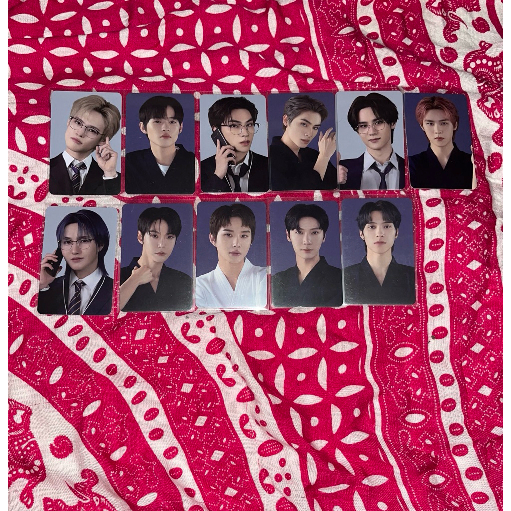 [official] Photocard Konsep NCTZONE Chenle Xiaojun Renjun Doyoung Jungwoo Ten Hendery