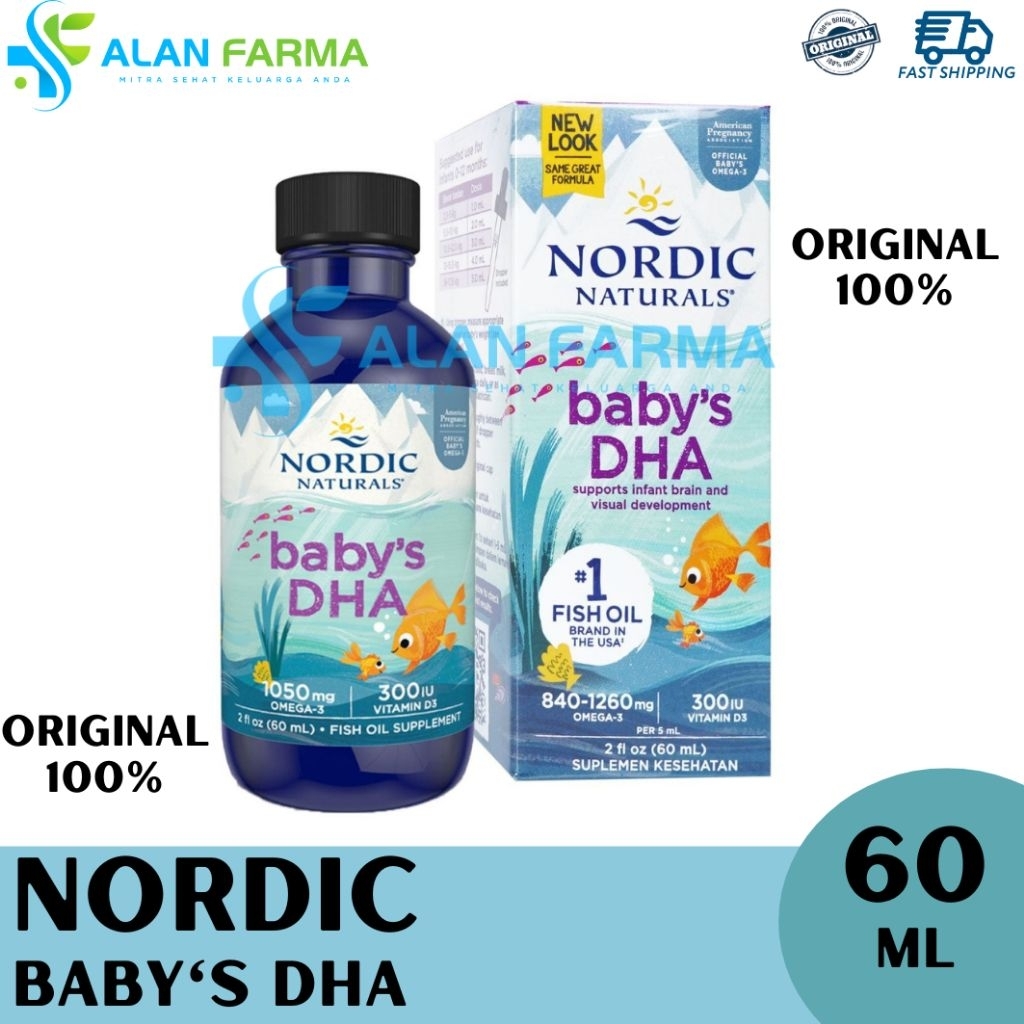 Nordic Naturals Baby DHA 60 mL | Nordic DHA | Nordic Baby