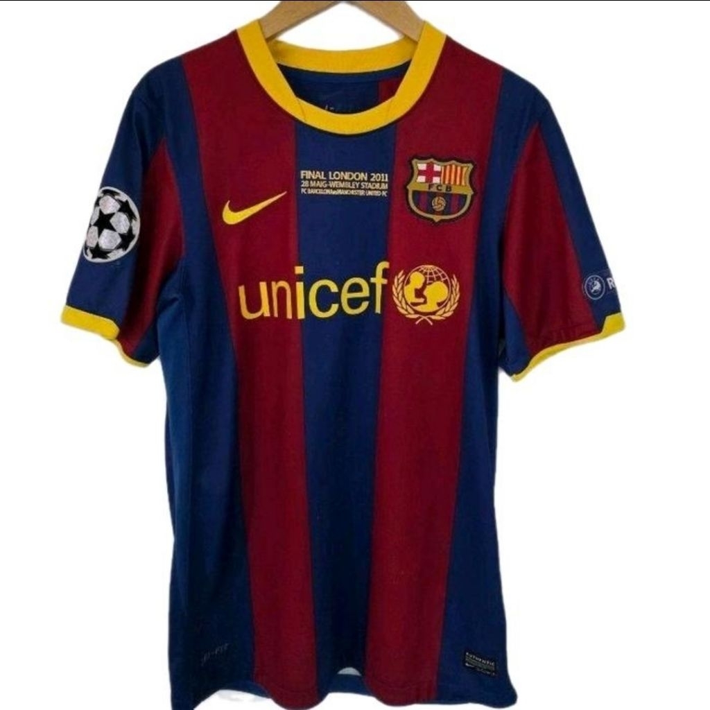Jersey Kaos Baju Sepak Bola Dewasa Barca Barce Barka Barcelona FCB Home Away 3rd Third Biru Blue Ret