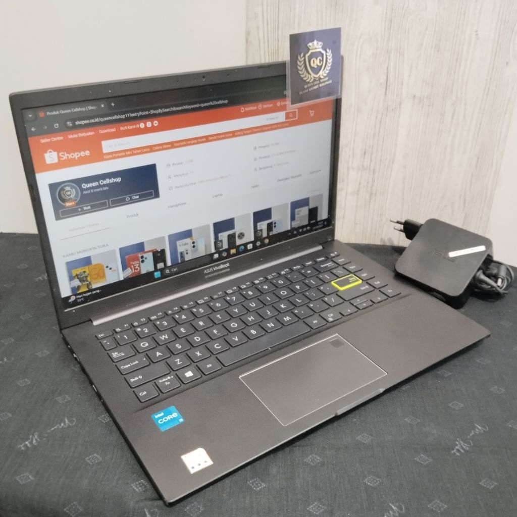 LAPTOP ASUS VIVOBOOK X421EAY-K413EA CORE i3 1115G4 8GB SSD 512GB 14INCH SECOND MULUS BERGARANSI