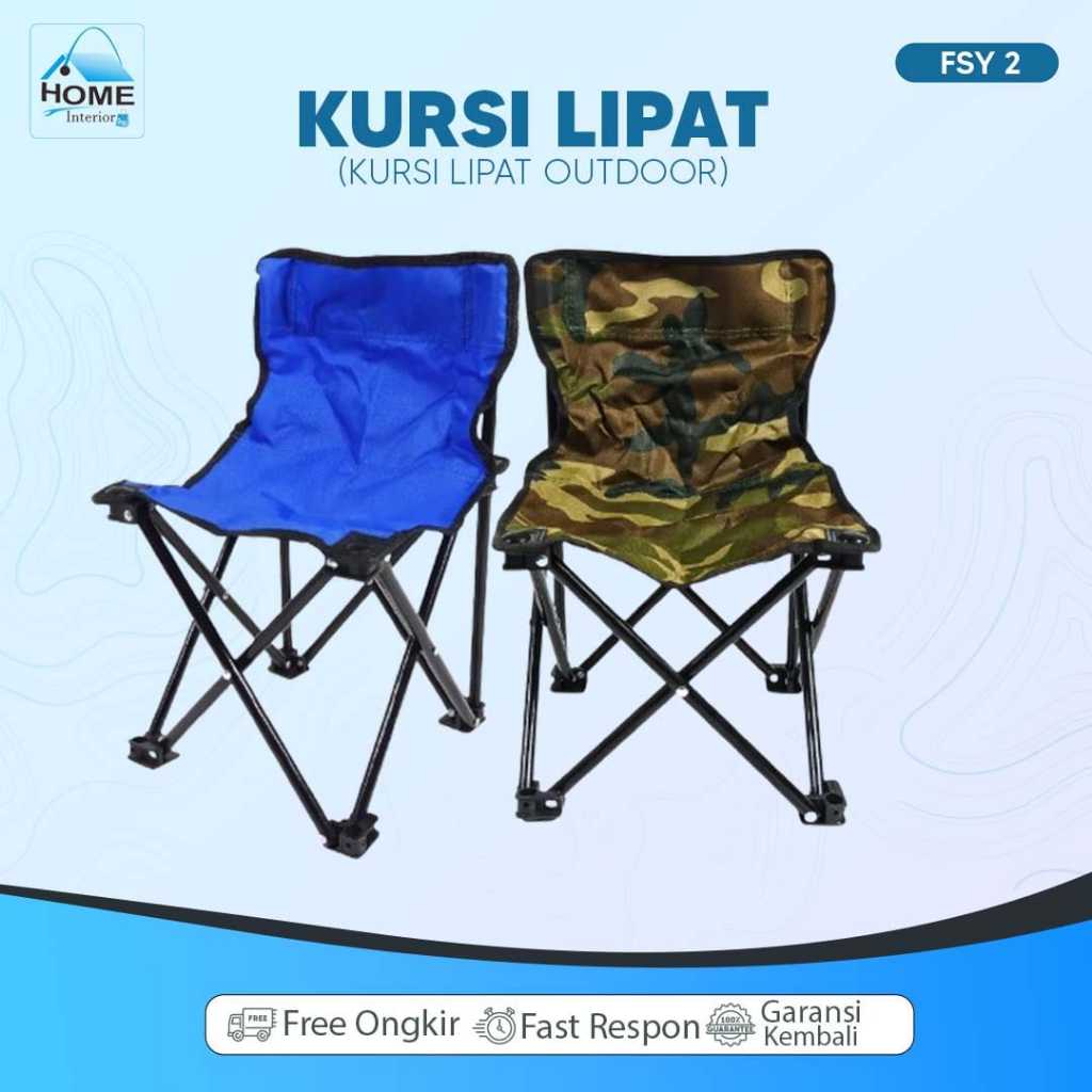 Kursi Lipat Portable FSY-1 Kursi Camping Kursi Mancing Bangku Lipat Bangku Camping