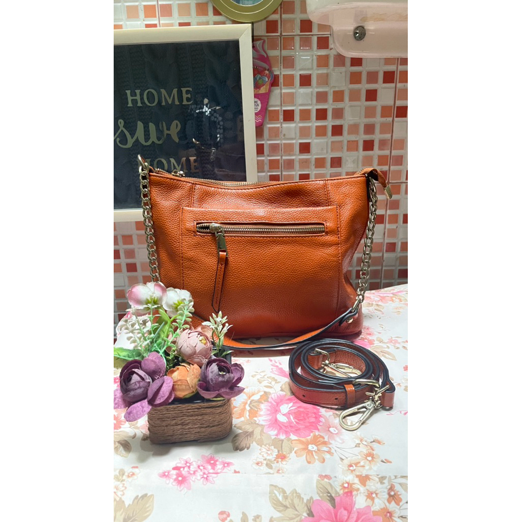 Preloved Tas Kulit Sapi  Asli