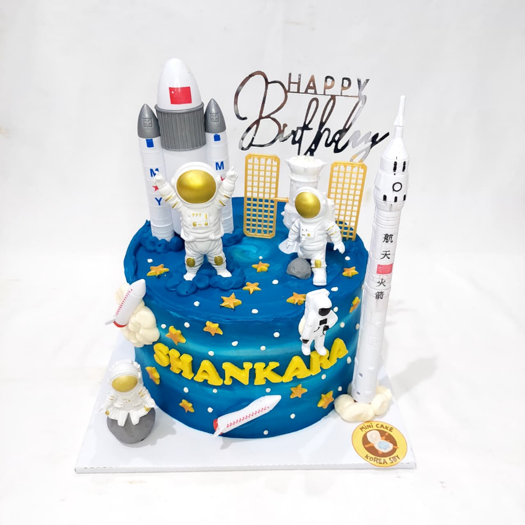 Topper Cake Astronot // Hiasan Cake Astronot // Topper Astronot