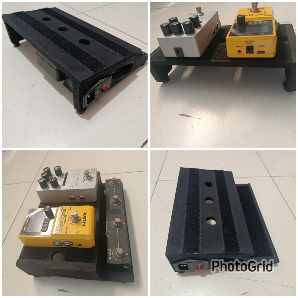 Mini pedalboard untuk m-vave chocolate dan ann blackbox dan stompbox