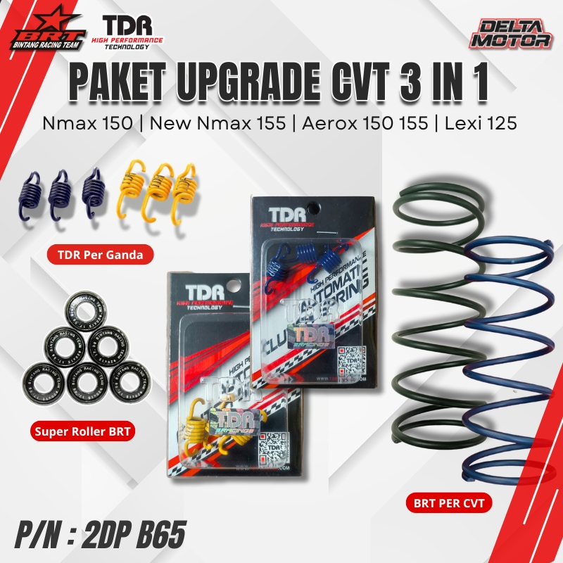 PAKET UPGRADE KIRIAN CVT BRT NMAX AEROX 150 155 LEXI 125