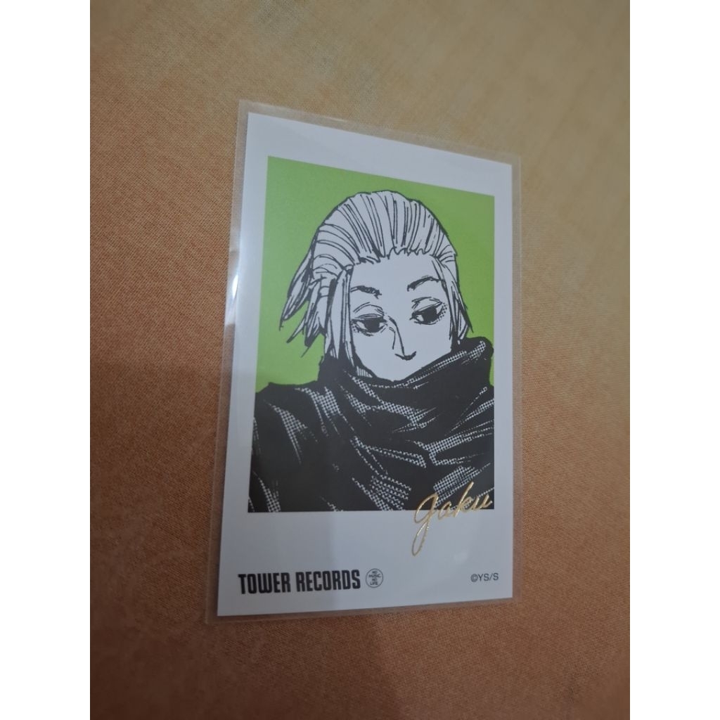 Official Sakamoto Days Polaroid Tower Records Gaku(Ready)