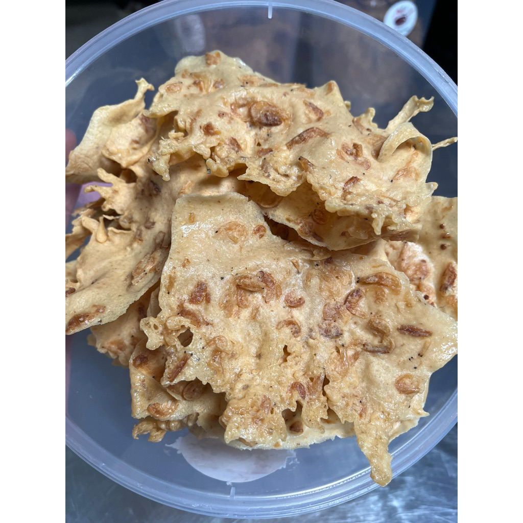 Peyek Rebon 350g Kemasan Toples