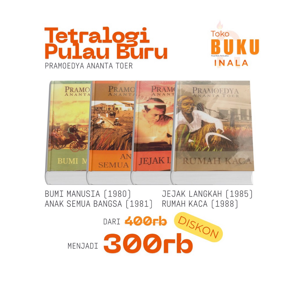 Tetralogi Pulau Buru (Bundle)
