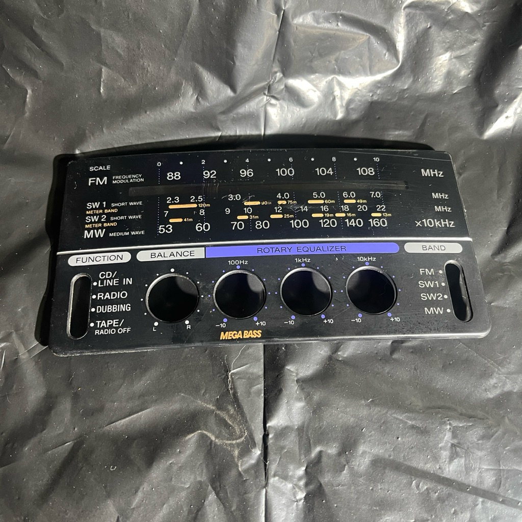 Mika Depan Gelombang Radio Tape SONY CFS-715S Original Cabutan ll