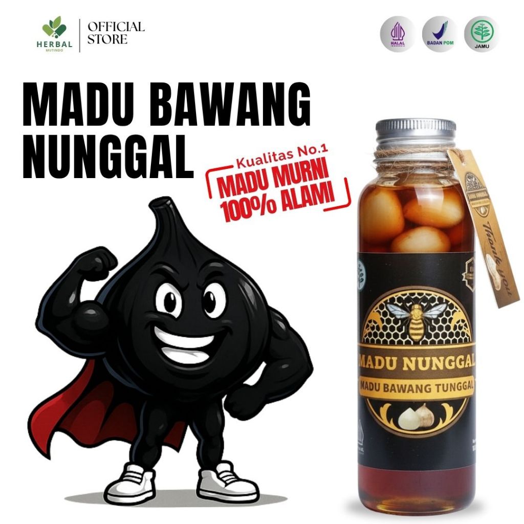 Madu Hutan Bawang Lanang / Madu Asli Fermentasi Bawang Lanang, Peningkat Stamina & Imunitas