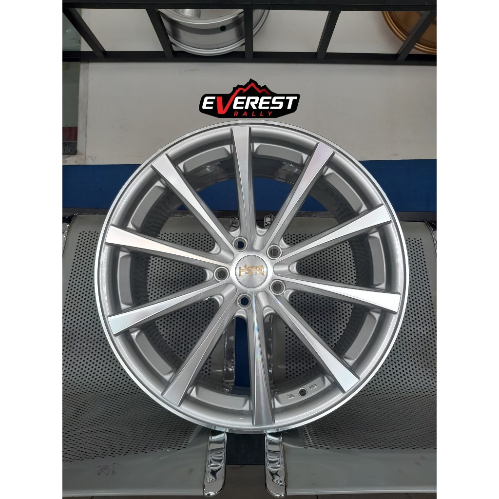Velg Mobil Mercedes Benz, Audi A4, Ring 19 Pcd 5x112 HSR Silver