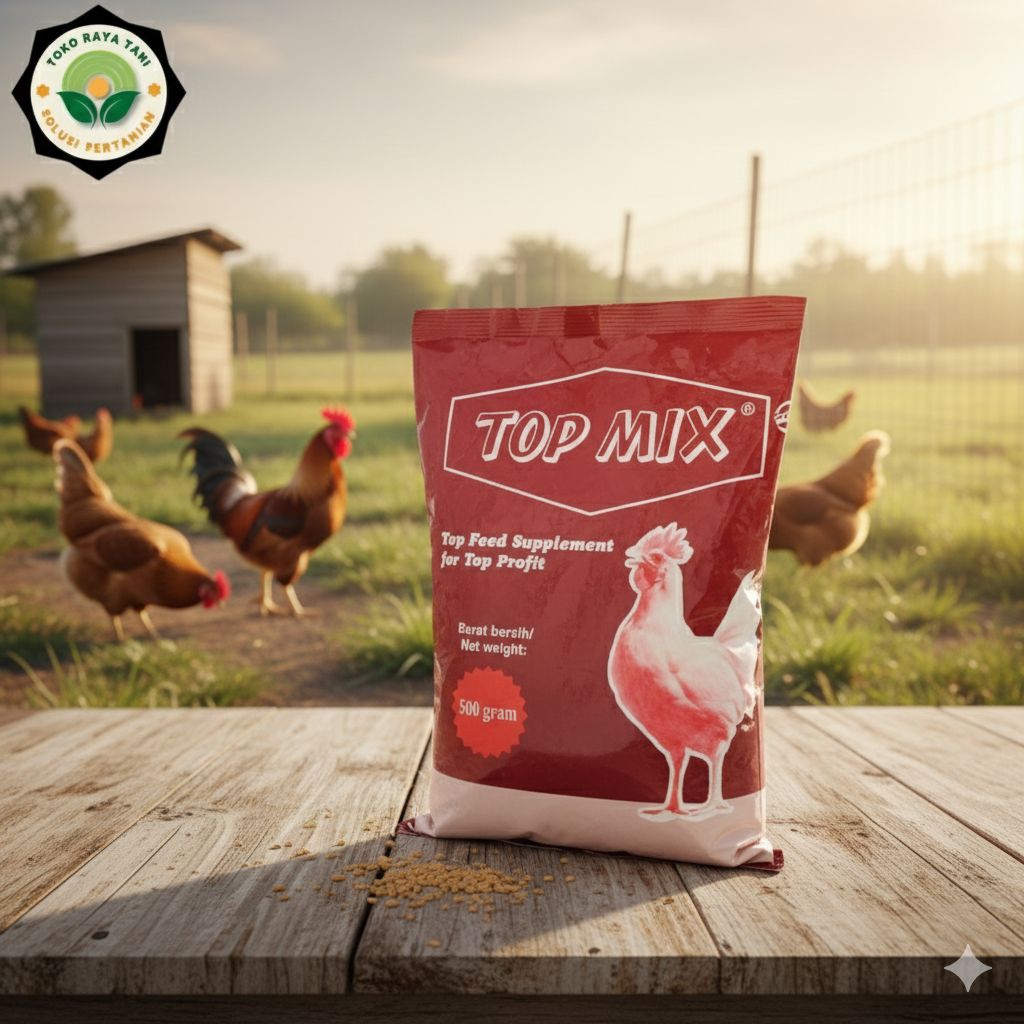 Jual Top Mix 500gr Feed suplemen ayam isi 500gr