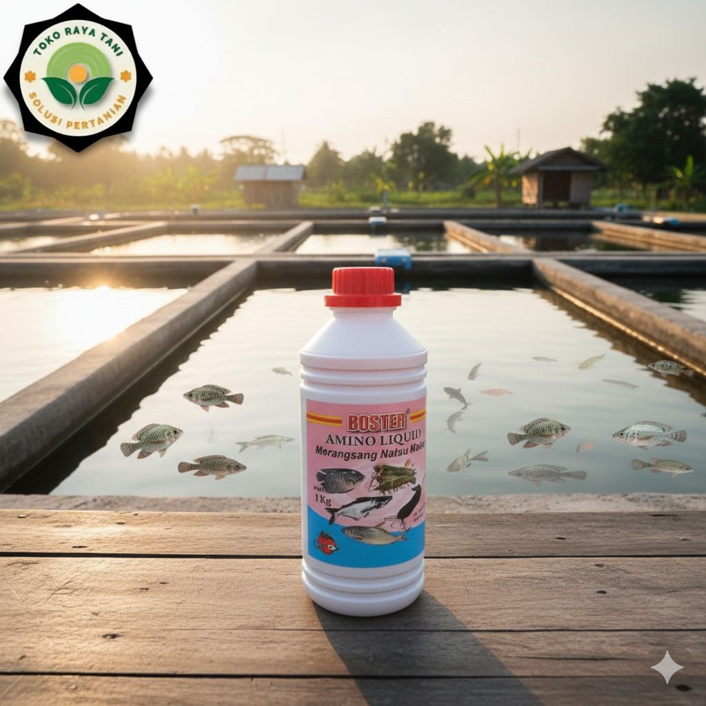 Boster ikan amino liquid 1 liter
