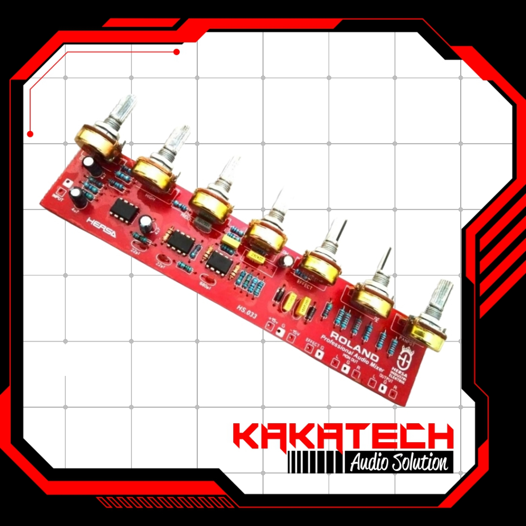 Kit Mixer Roland 7 Pot / Kit Mixer