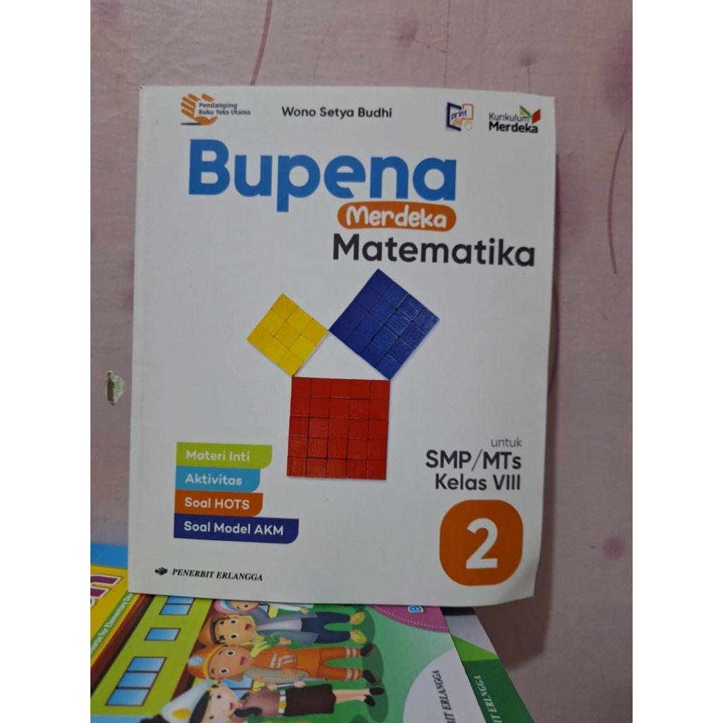 buku bupena matematika,bupena bahasa Indonesia,bupena bahasa inggris,bupena ipa,bupena ips untuk kel