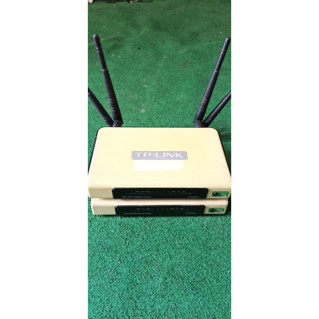 Modem Router TP-Link TL-MR3420 Bekas Migrasi