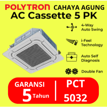 POLYTRON AC CASSETTE 5 PK NEUVA PCT-5032