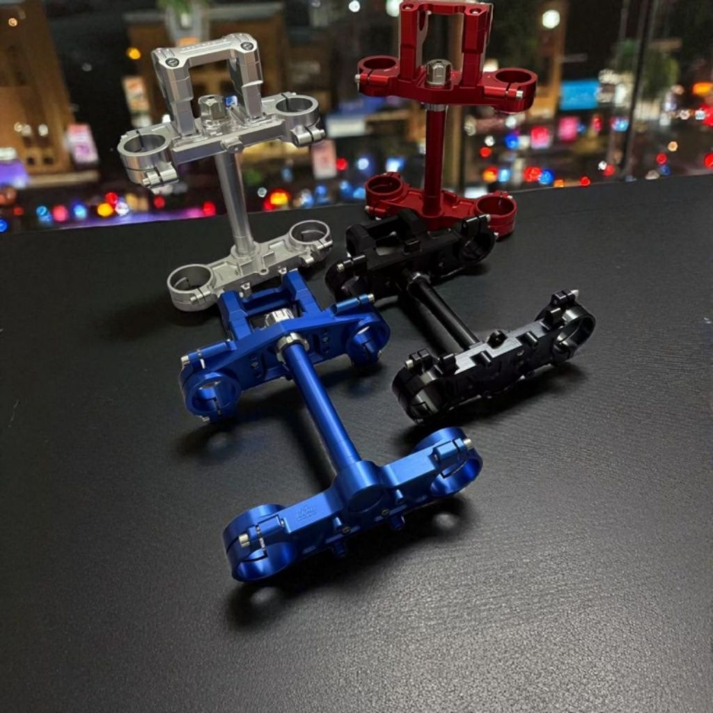 SEGITIGA SET TRIPLE CLAMP CNC KOMPLIT CRF150L PRO1RACING